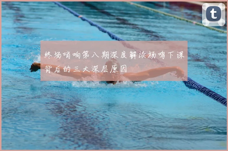 终场哨响第八期深度解读杨鸣下课背后的三大深层原因